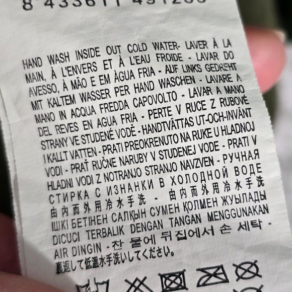 Desigual Women‎ Floral Handkerchief Hem Long Sleeve Top Size XS Artsy Retro Bold - Picture 7 of 13